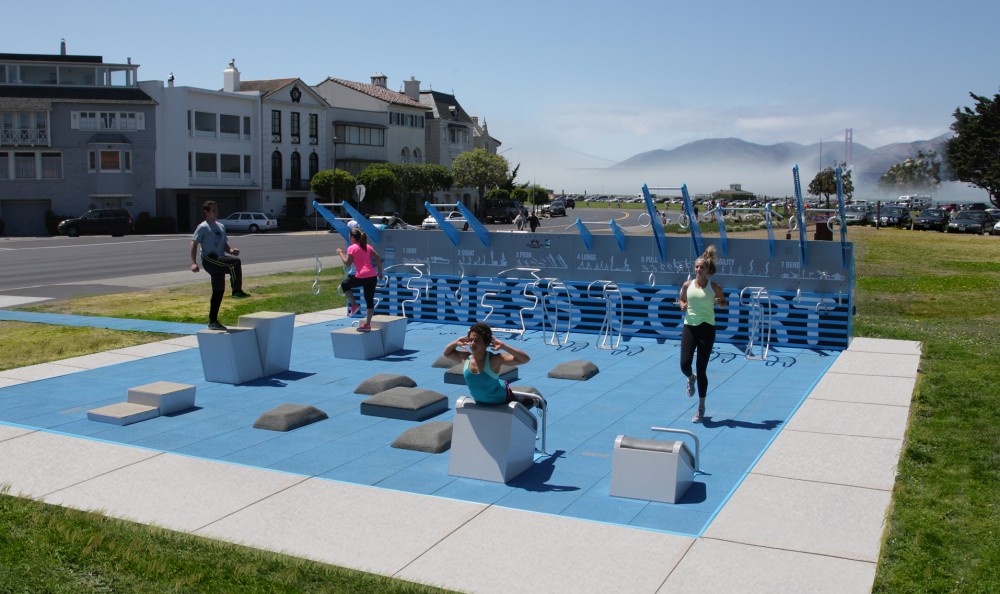 Outdoor Fitness Court 8efe4